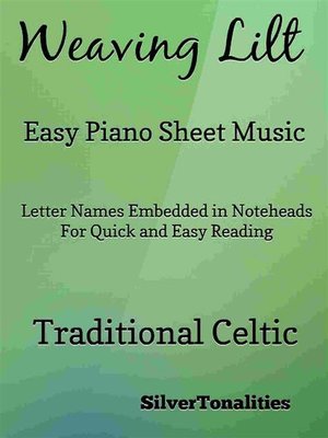 cover image of Weaving Lilt Easy Piano Sheet Music